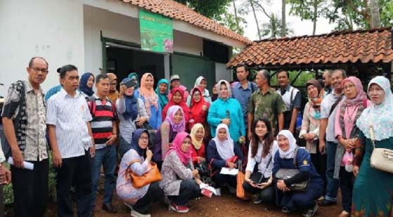Peserta Lokakarya P3L BKP Kementan Kunjungi Usaha Pangan Lokal di Bogor